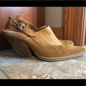 silverton slingback mule